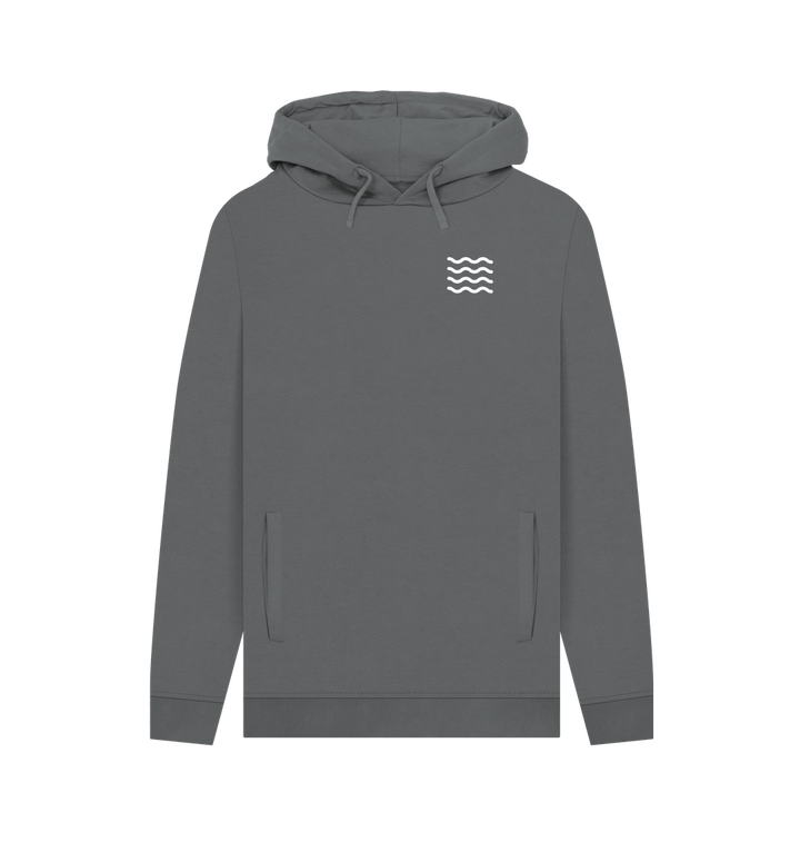 Slate Grey Printed Hoody