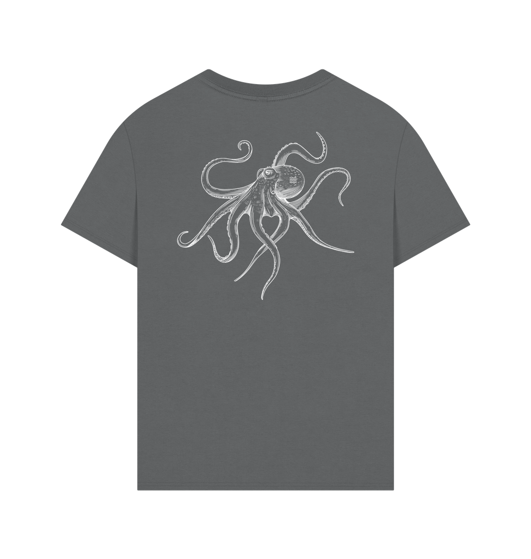 Slate Grey Printed T-shirt
