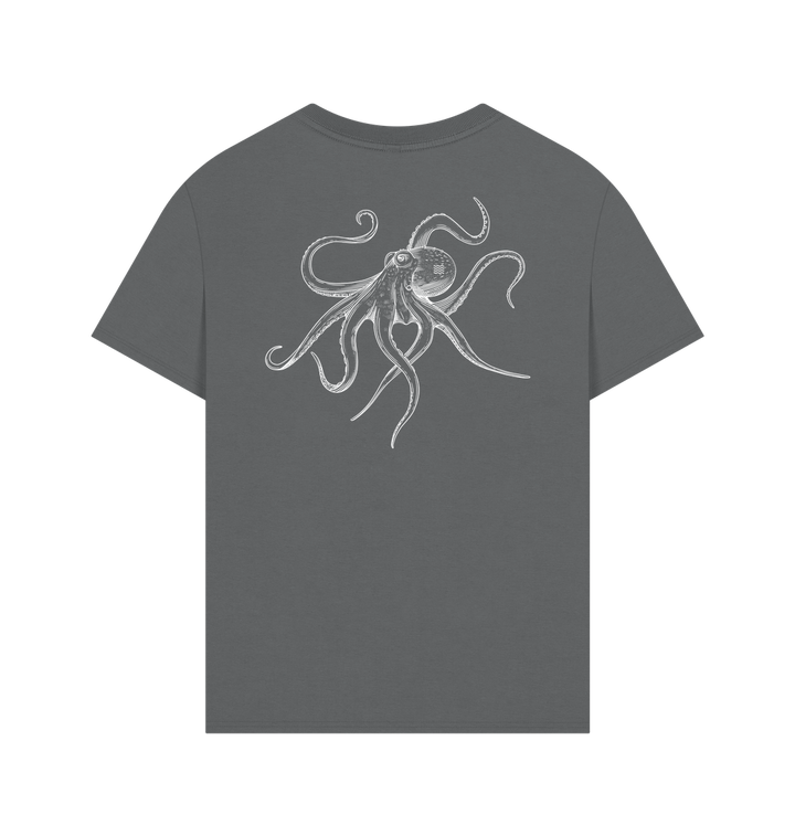 Slate Grey Printed T-shirt
