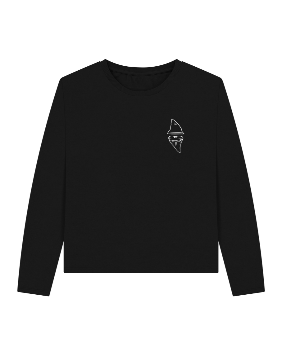 Black Balance Keepers Heavyweight Long Sleeve T-shirt