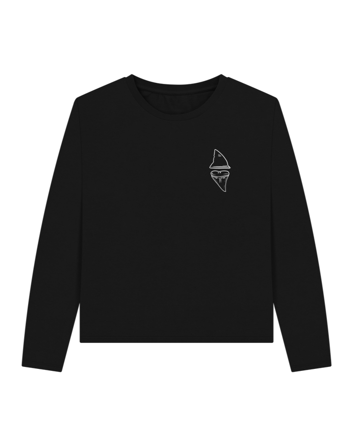 Black Balance Keepers Heavyweight Long Sleeve T-shirt