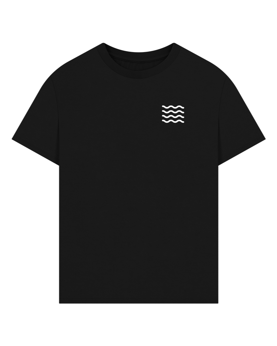 Black Oceans Nation Logo Oversized T-shirt