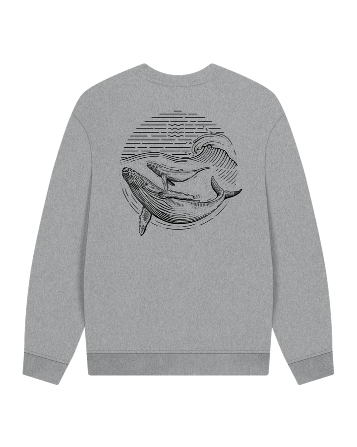 Ocean Guardians Oversized Sweatshirt / Black Version