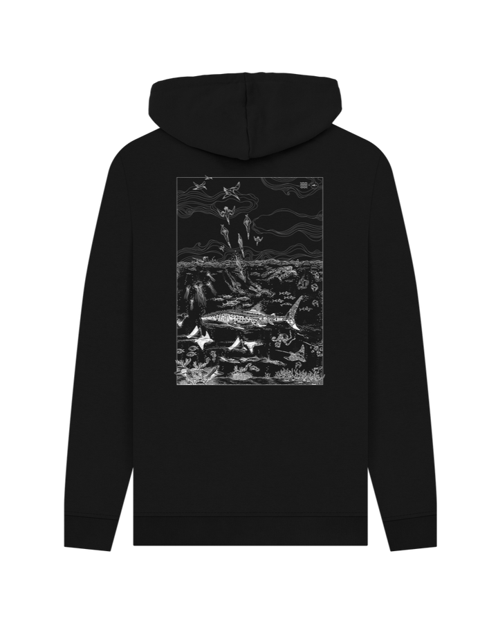 Two Sides Hoodie - White