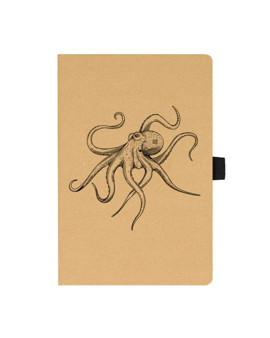 Kraft Octopus Notebook