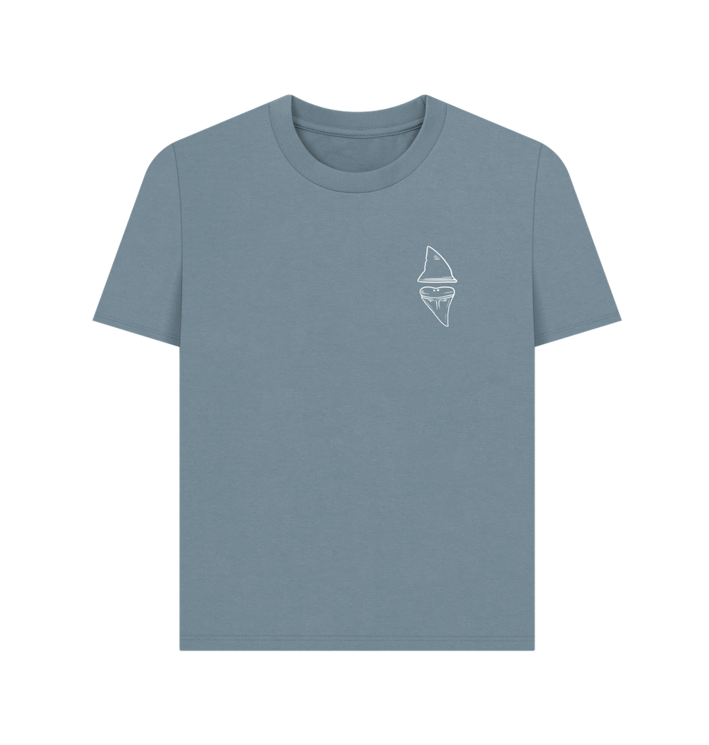 Stone Blue Printed T-shirt