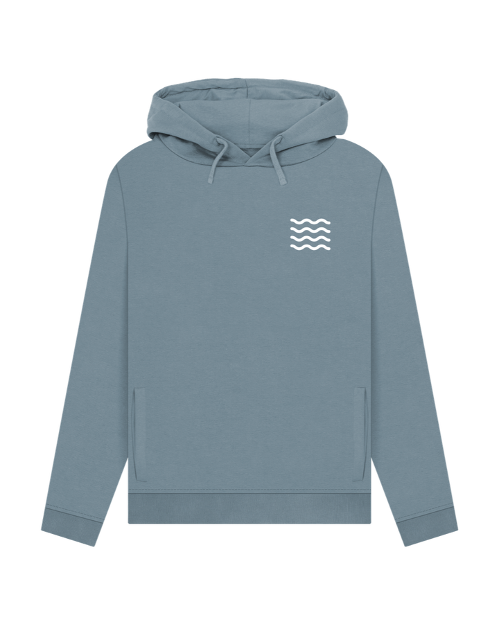 Stone Blue Octopoda Women's Hoodie