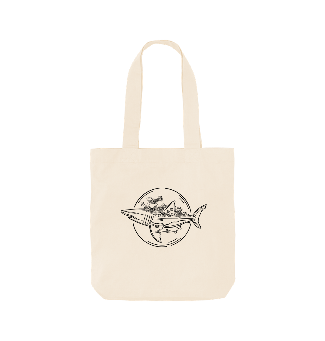 Natural Printed Bag Front