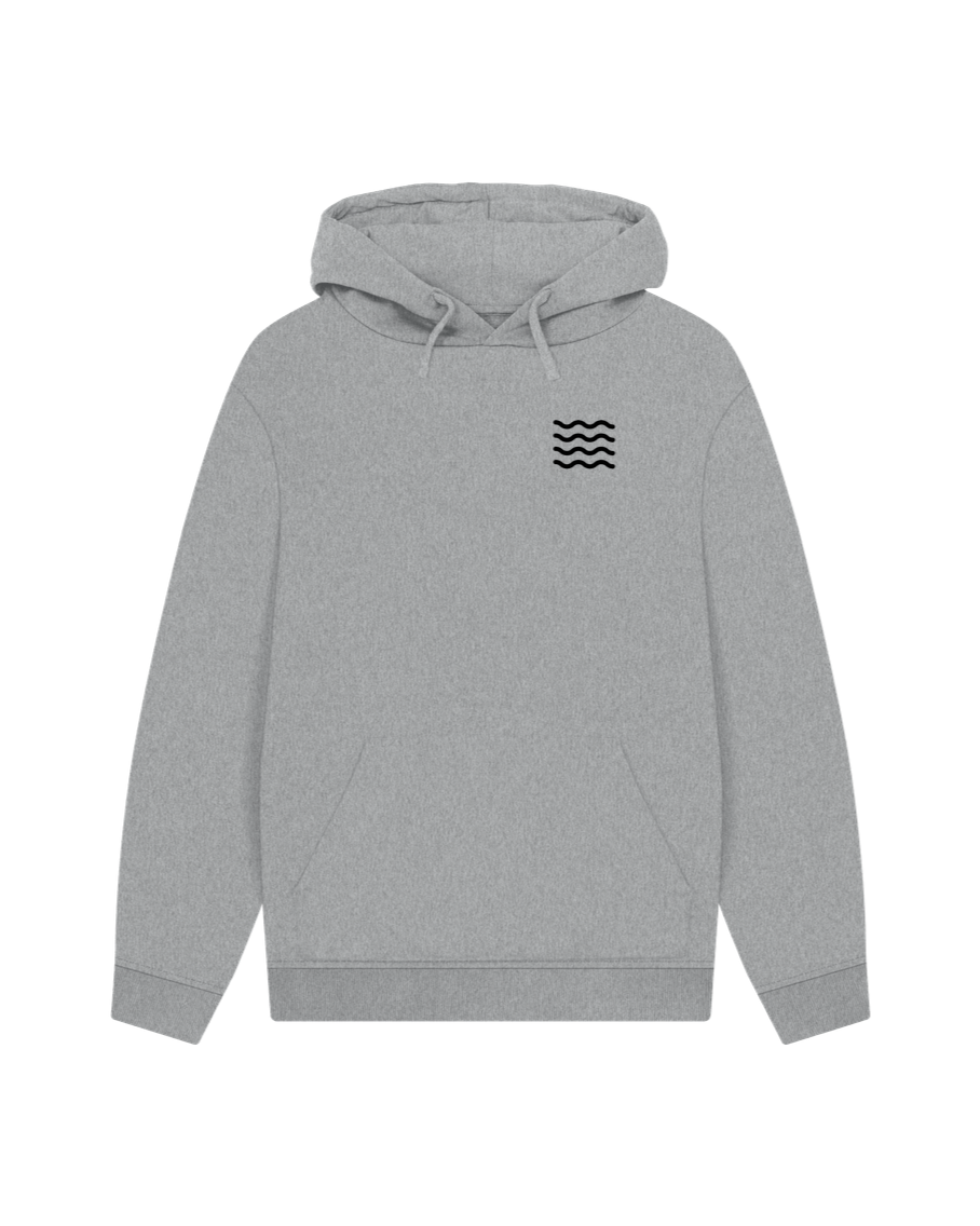 Athletic Grey Ocean Guardians Unisex Hoodie BV