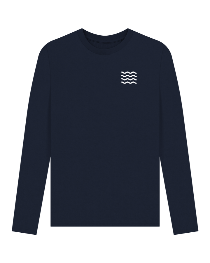 Navy Blue Ocean Guardians Long Sleeve T-shirt