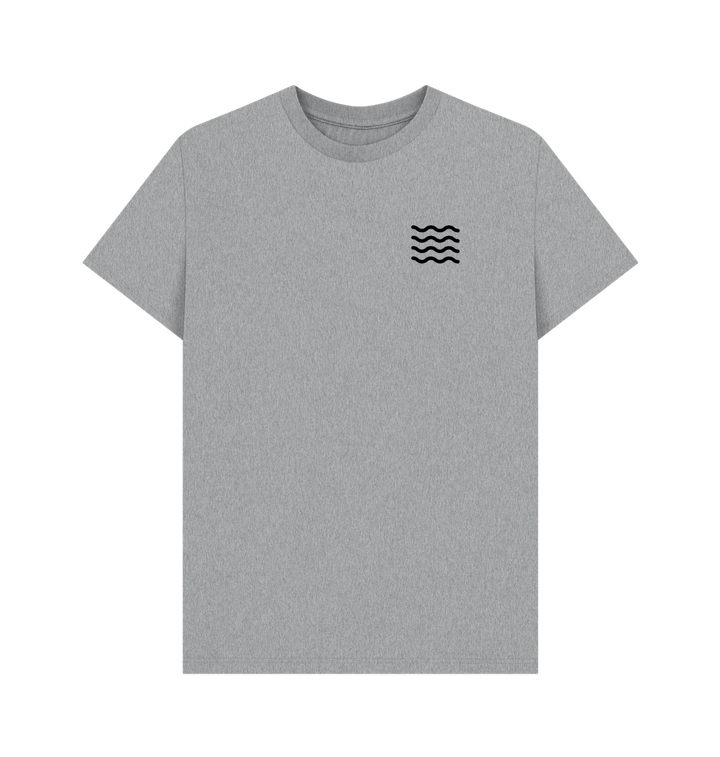 Athletic Grey Printed T-shirt