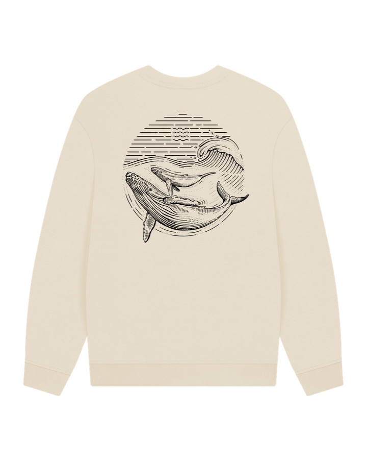 Ocean Guardians Oversized Sweatshirt / Black Version