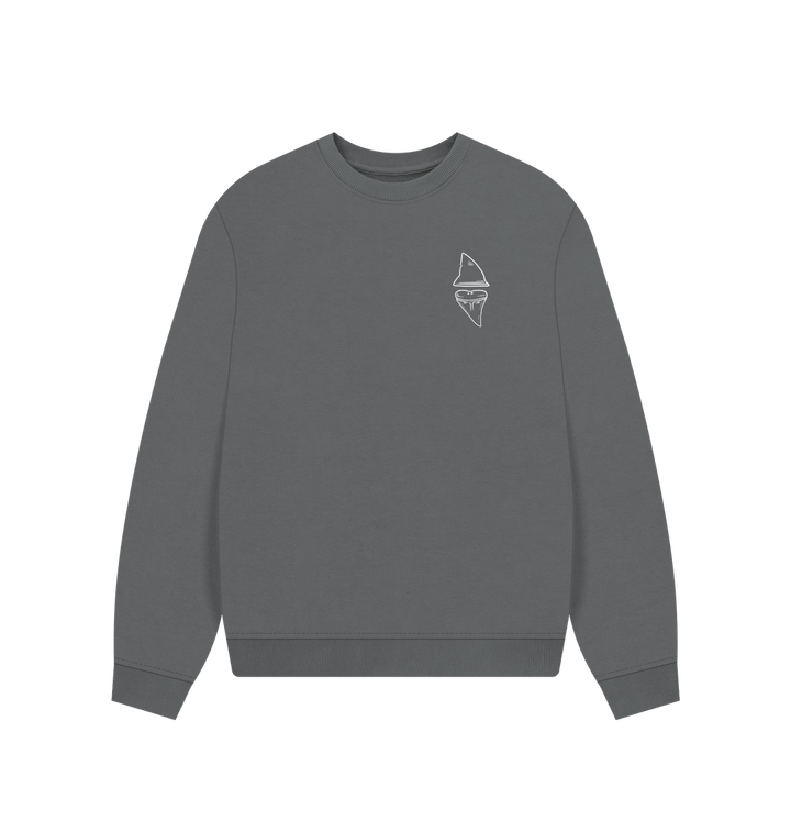 Slate Grey Printed Sweater
