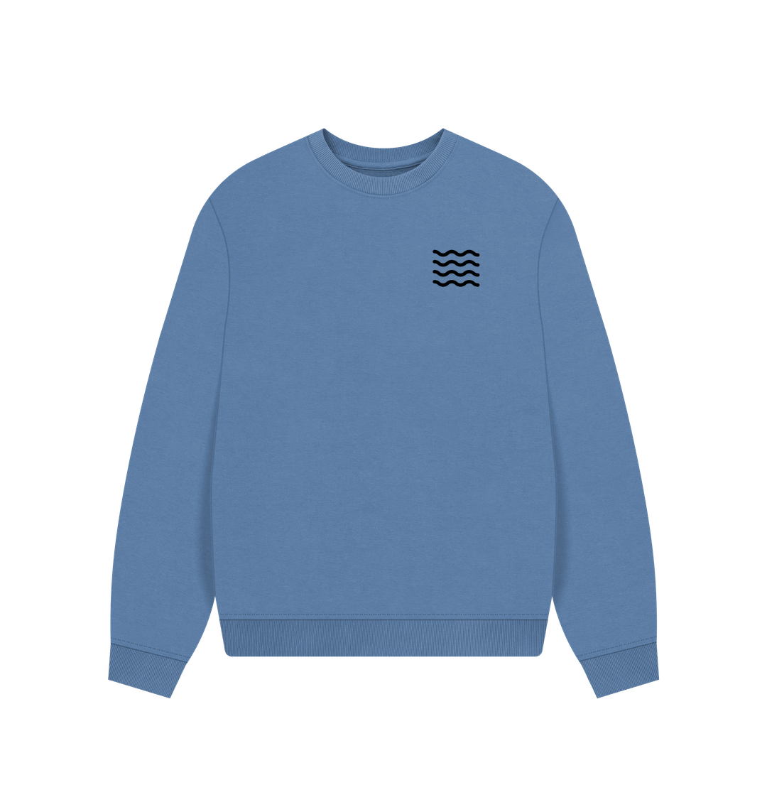 Solent Two Sides Women's Oversized Sweatshirt