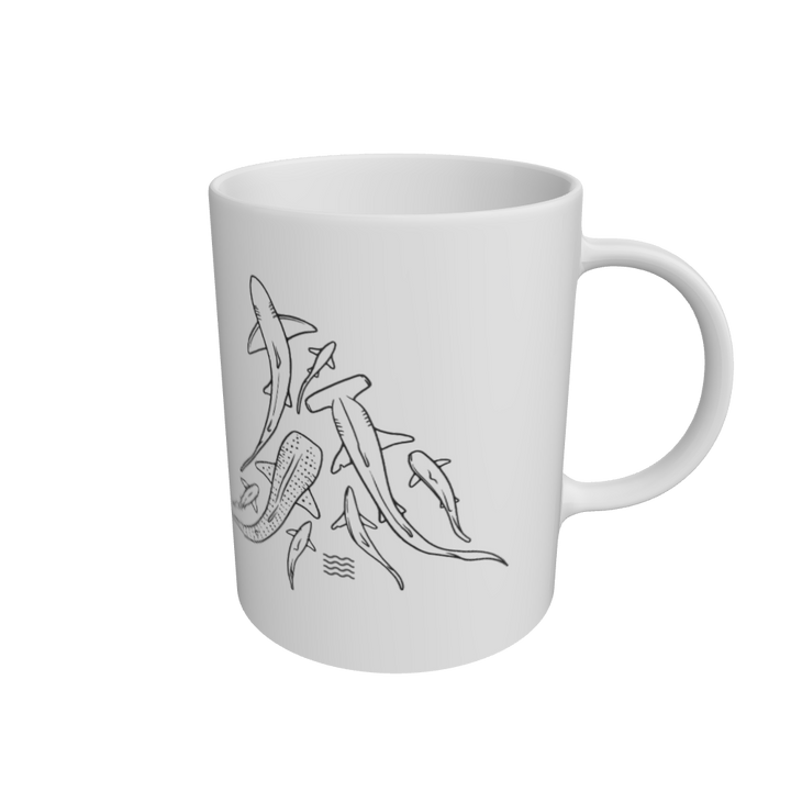 White Mug Front