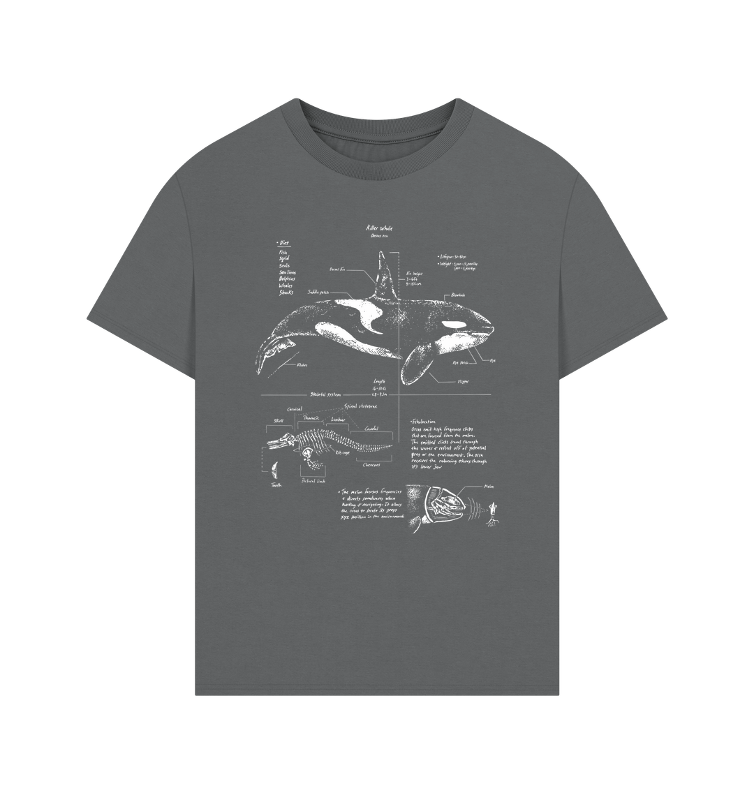 Slate Grey Printed T-shirt