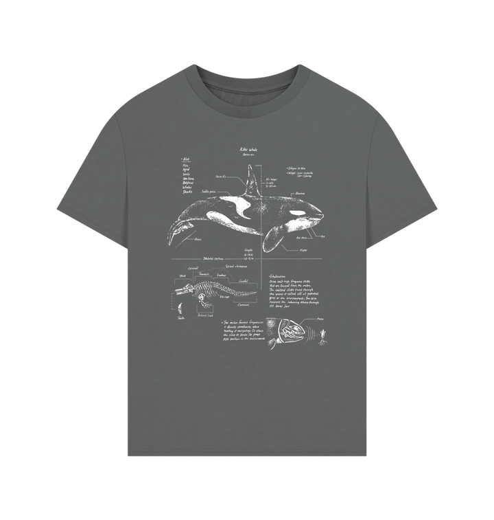 Slate Grey Printed T-shirt