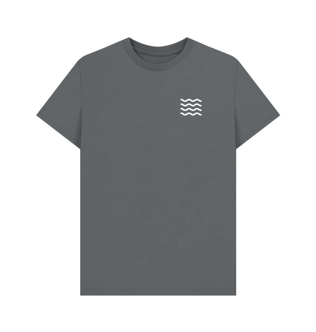 Slate Grey Printed T-shirt