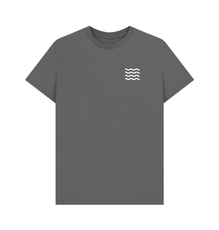 Slate Grey Printed T-shirt