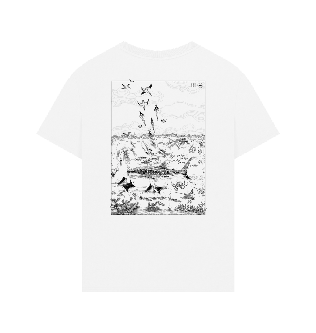 White Printed T-shirt