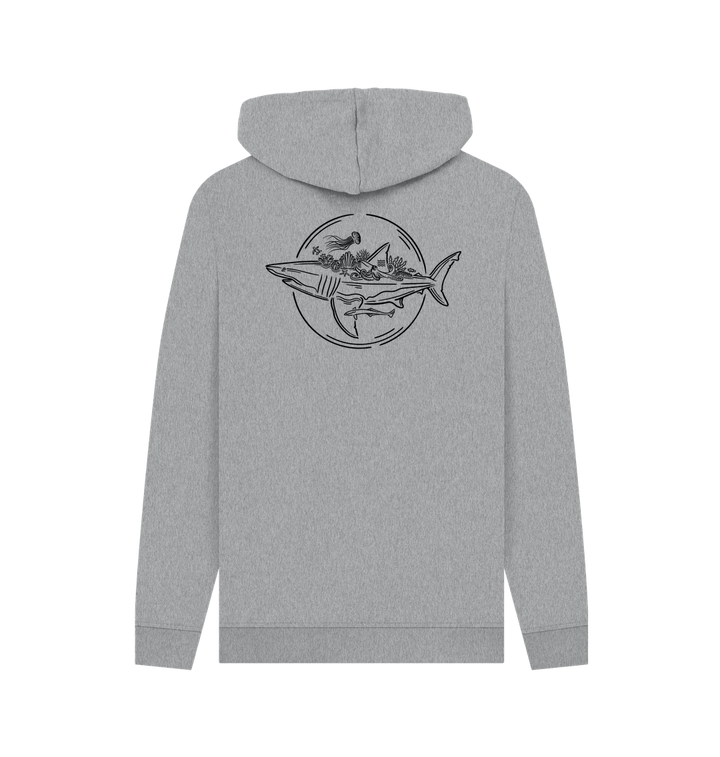 Light Heather Printed Hoody