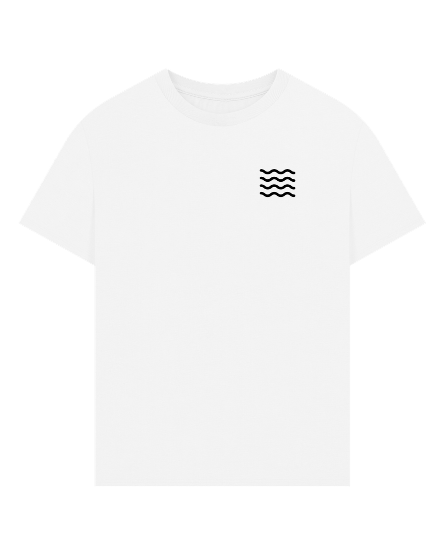 White Fins Oversized T-shirt BV