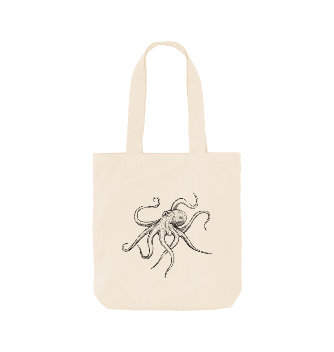 Natural Octopoda Tote Bag