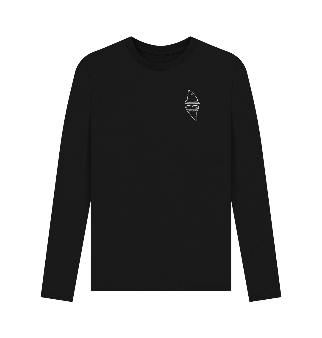 Black Printed Long Sleeve T Shirt