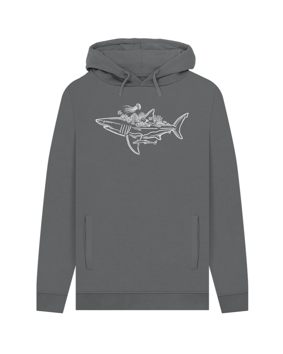 Slate Grey Balance Keepers Hoodie - Front