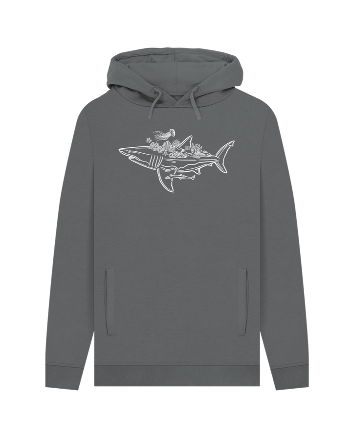 Slate Grey Balance Keepers Hoodie - Front