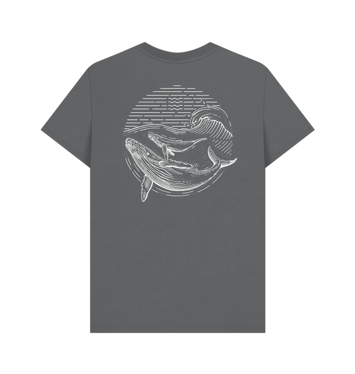 Slate Grey Printed T-shirt