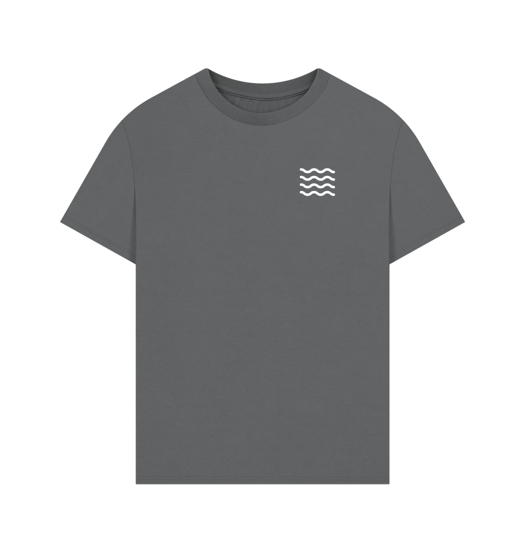 Slate Grey Printed T-shirt