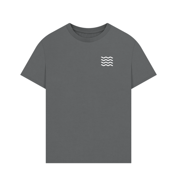 Slate Grey Printed T-shirt