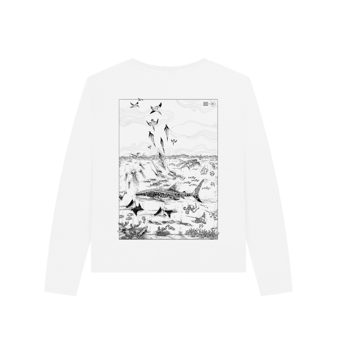 White Printed T-shirt