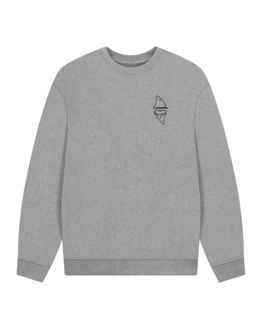 Athletic Grey Balance Keepers Oversized Sweatshirt \/ Black Version