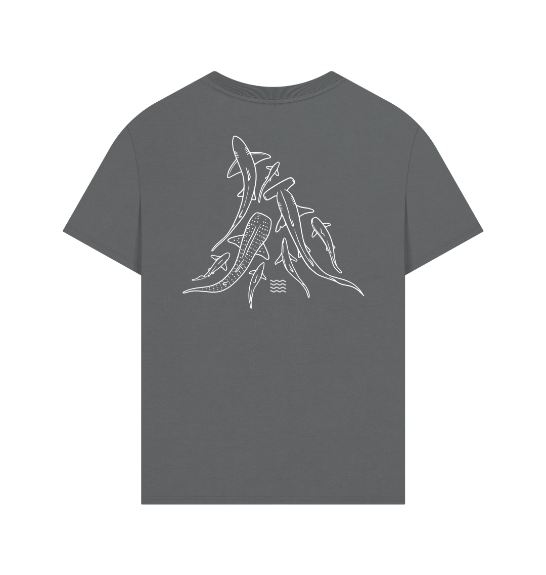Slate Grey Printed T-shirt