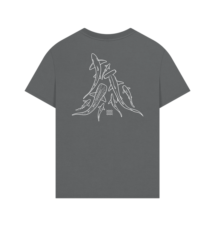 Slate Grey Printed T-shirt