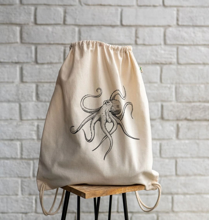 Octo Drawstring Bag