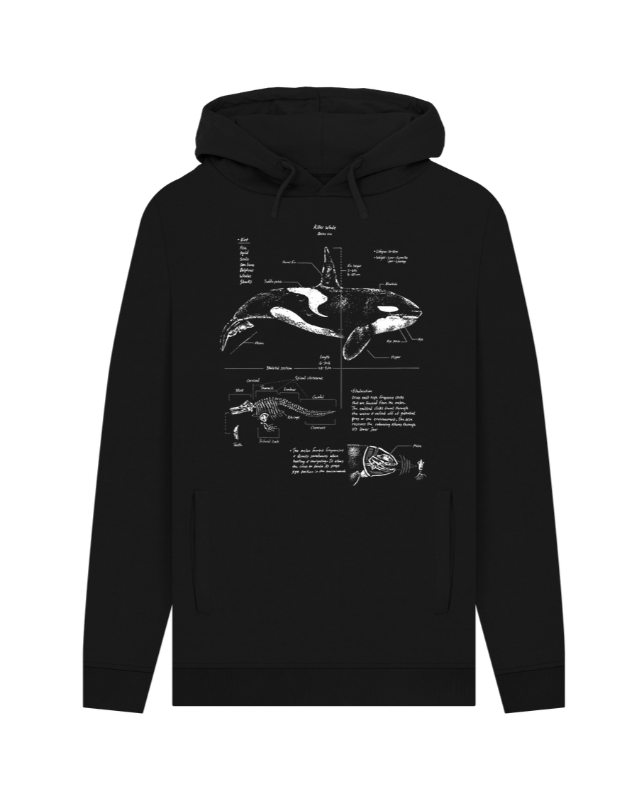 Orca Anatomy Hoodie – Oceans Nation