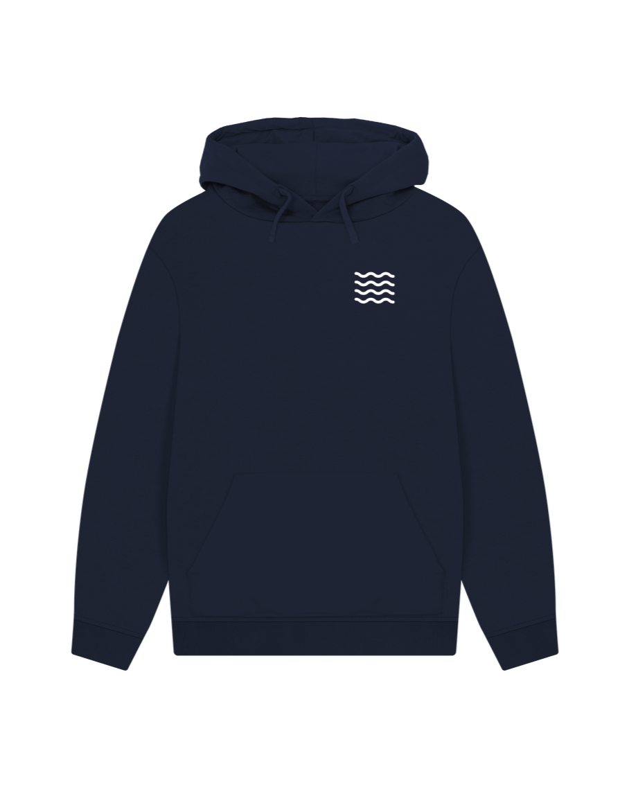 Navy Oceans Nation Logo Unisex Hoodie