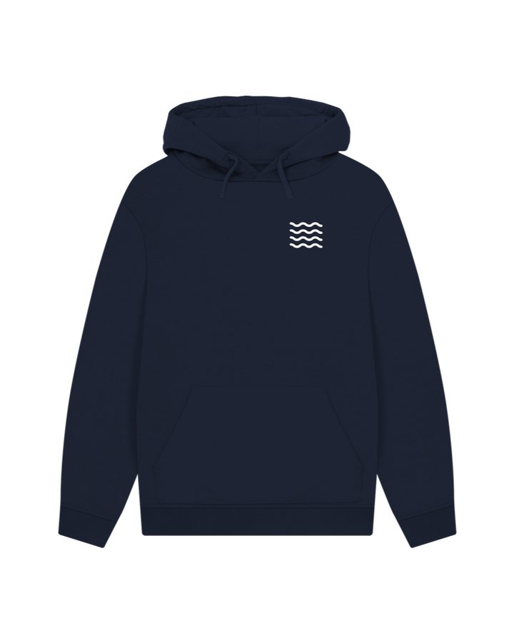 Navy Oceans Nation Logo Unisex Hoodie