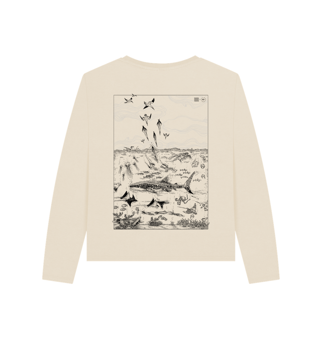 Oat Printed T-shirt Back