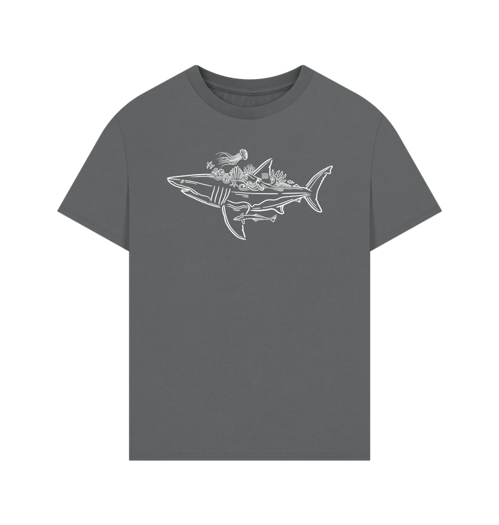 Slate Grey Printed T-shirt