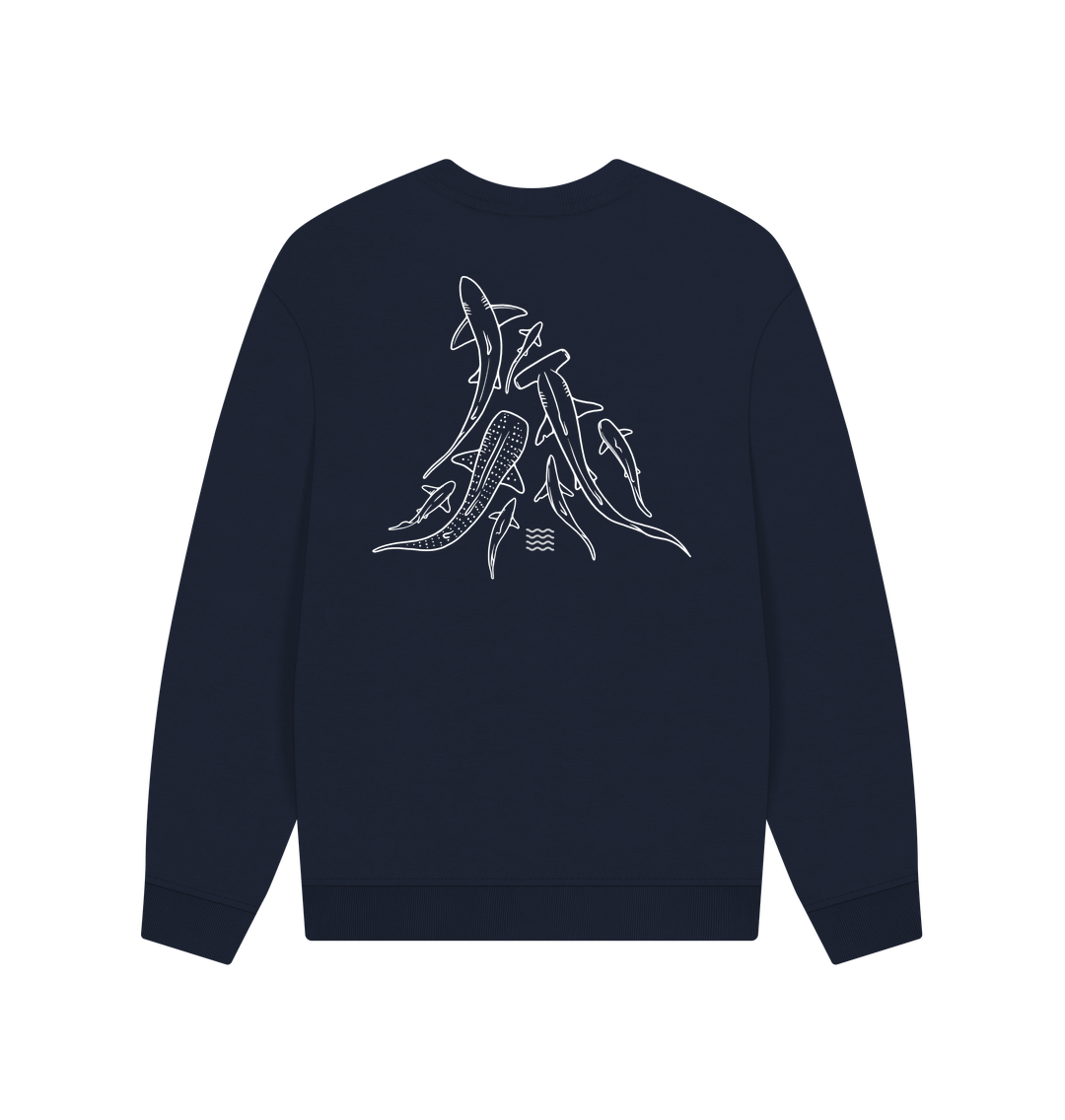 Navy Blue Printed T-shirt
