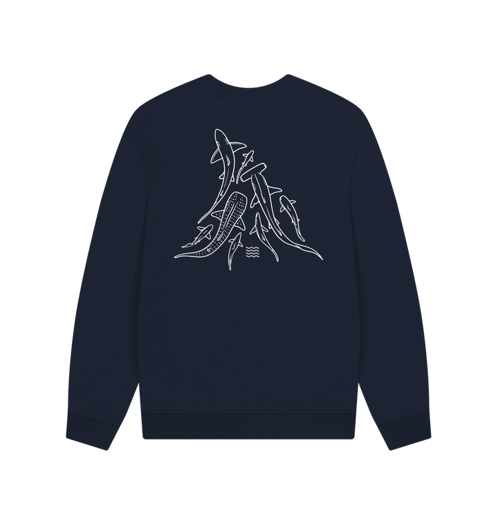 Navy Blue Printed T-shirt