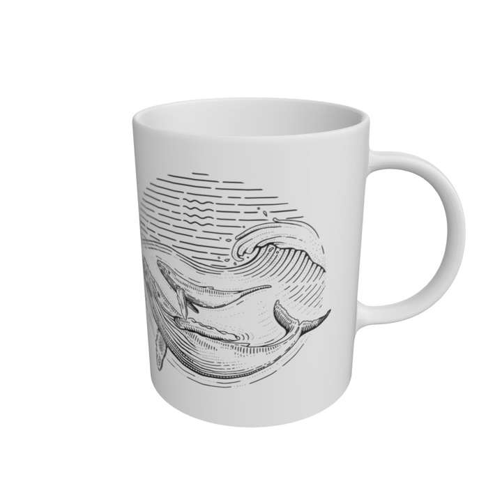 White Ocean Guardians Mug